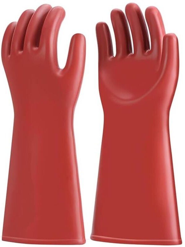 Elektrikerhandschuhe, 12-kV-Isolierhandschuhe, elektrische Schutzhandschuhe, Hochspannungs-Gummi-Elektriker-Isolierhands...