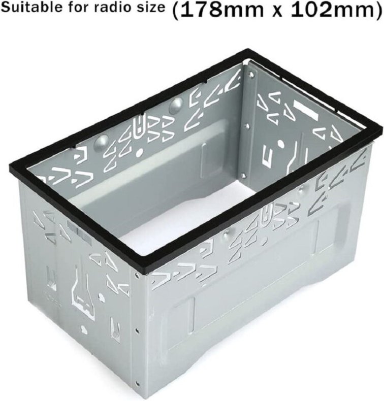 Trade Shop Traesio - Trade Shop - montaggage telaio in universale 2 din gps letto dvd auto -