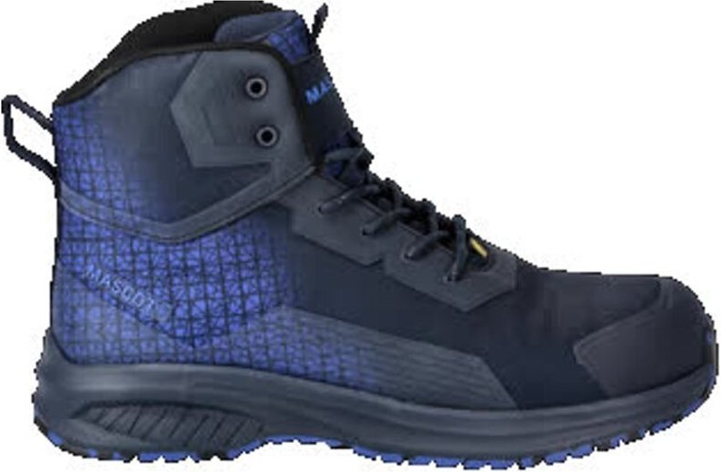 Sicherheitsstiefel F1503 S3S sr fo Gr. 47 schwarzblau/azurblau - Mascot