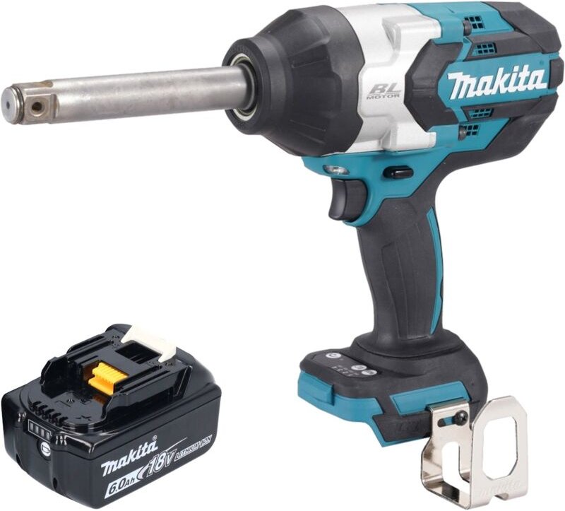 Dtw 1005 G1 Akku Schlagschrauber 18 v 1360 Nm 3/4' Brushless + 1x Akku 6,0 Ah - ohne Ladegerät - Makita