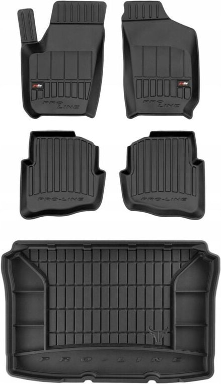 Thumbnail - SET 3D Gummimatten VW Polo 4 HB 2001-2009 3 Türer