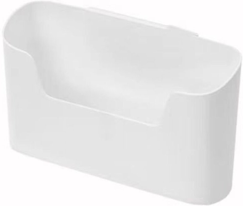 2er-Pack selbstklebende Aufbewahrungsboxen für Küchenschranktüren, für Schränke, Badezimmer, Kühlschränke und kleine Geg...