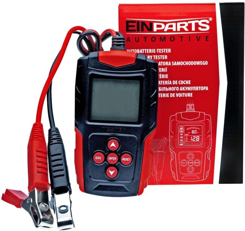 12/24 V Digitaler Batterietester mit LCD-Display – Präzise Batteriediagnose