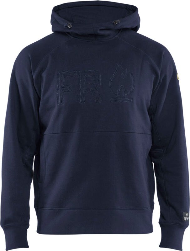 Arbeitskapuzen-Sweatshirt flammhemmend 3478 - Marine M