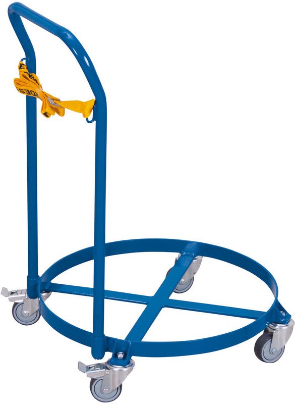 VARIOfit Fassroller 250kg Traglast für 200 Liter Fässer mit Schiebebügel