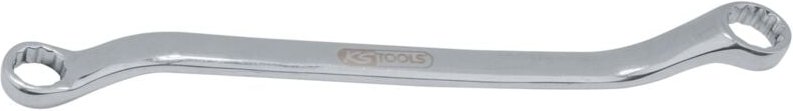 Ks Tools edelstahl Doppel-Ringschlüssel, gekröpft, 27x30 mm