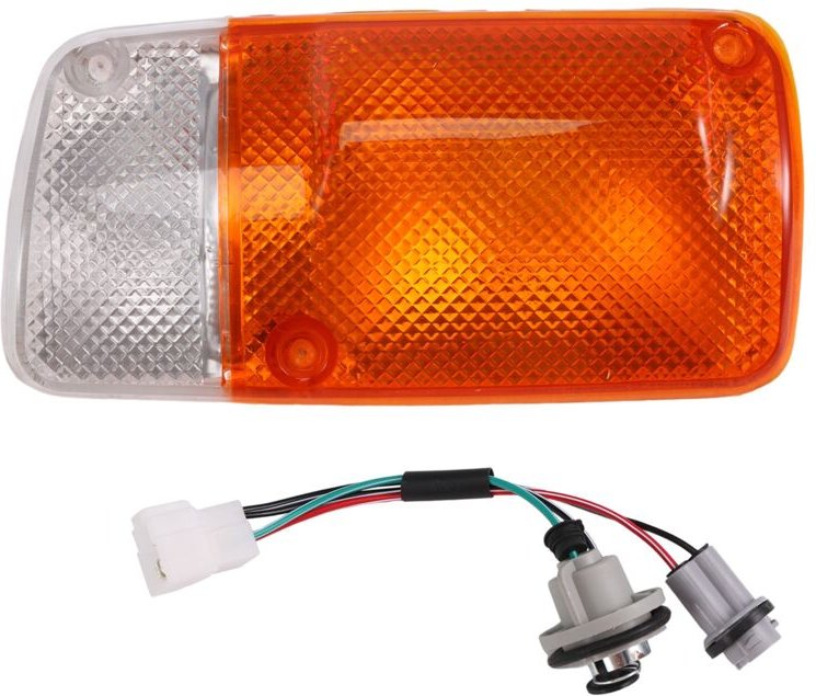 Tlily - Linke Ecke Lichtanzeige Signallampe Ersetzen für Patrol Y60 1987-1994 B6125-01J00