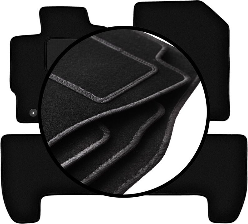 Komplettset Veloursmatten für: Toyota Urban Cruiser Fließheck (2008-2014)