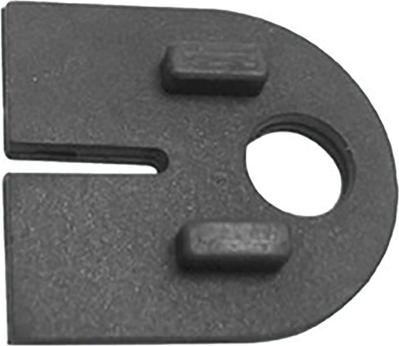 Einlage zu Glasklemmbeschlag Modell 22 für 10 mm Glas, Gummi