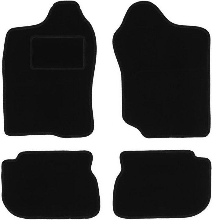 Schwarze Veloursmatten für: Suzuki Jimny SUV (1998-2007)