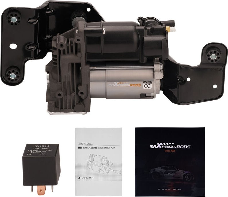 Luftfederung Kompressor + Halterung for bmw X5 E70 X6 E71 E72 37206859714