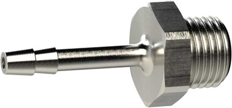 Riegler - Einschraubschlauchtülle, g 2 1/2 a., für Schlauch lw 63, ms vern.