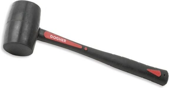 Integrierter Gummihammer mit Bimat-Griff 455grs. Dogher 739-455