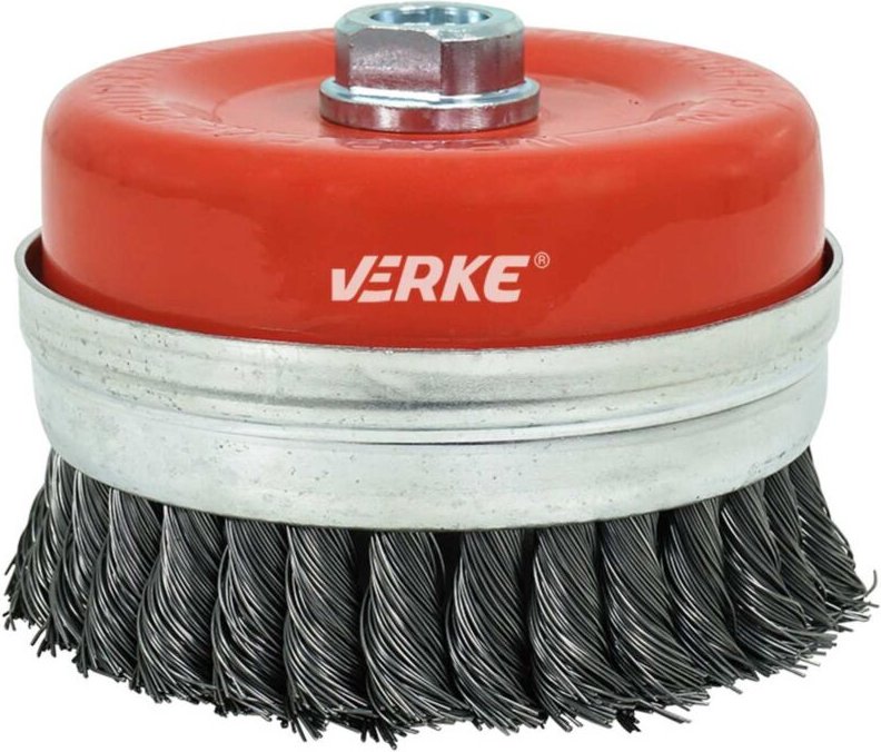 M14 GEFLOCHTENE FRONTDRAHTBÜRSTE 100 mm VERKE