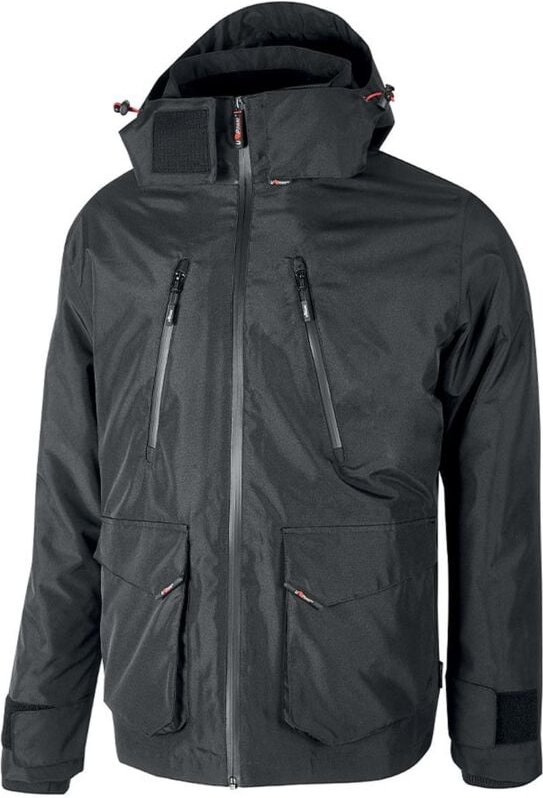 U-POWER Regenjacke Forex dunkelgrau M