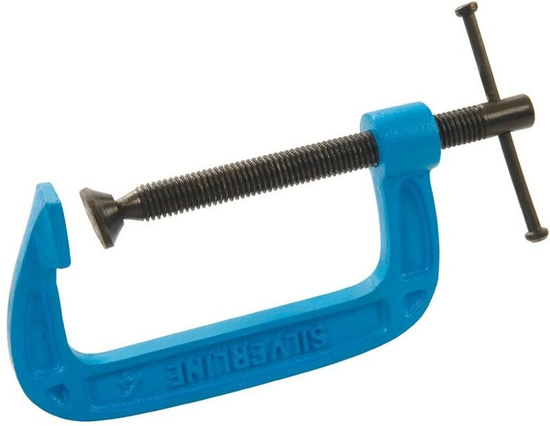 C-Schraubzwinge, leichte Bauart 100 mm