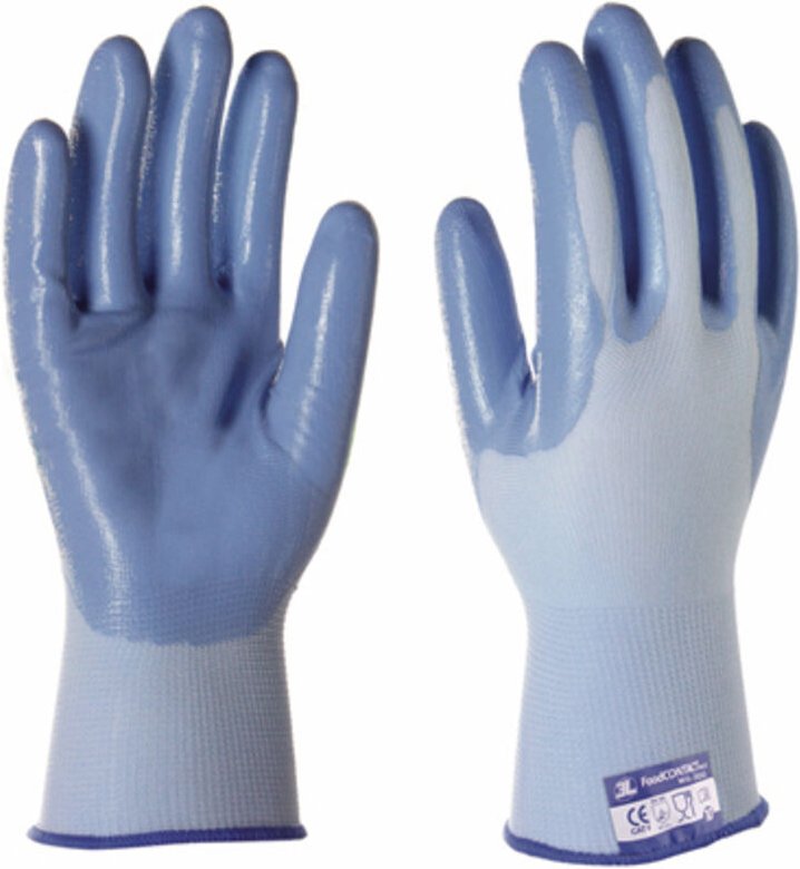 Lebensmittelkontakt Nitrilhandschuh klein Größe 7