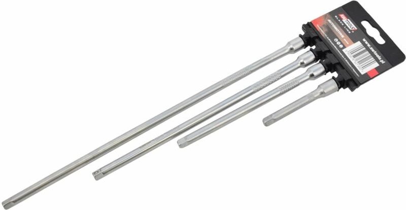 Awtools zestaw przedłużek 1/4" 4cz. 75mm, 150mm, 225mm, 300mm. schwarzer Strich