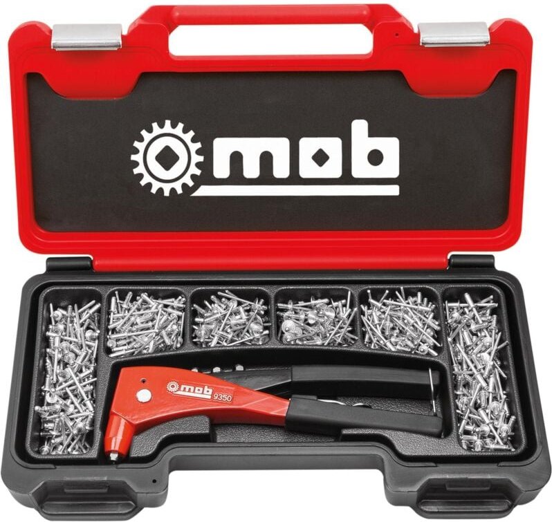 Koffer Mit Nietzange + 500 Mob-Nieten - 9350005001