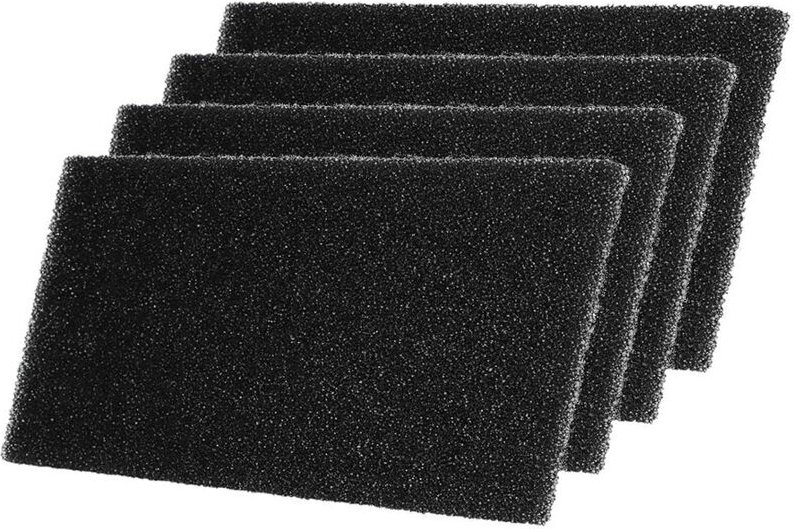 4x Trade-Shop Schaumstoff-Filter Schwammfilter Schmutzfilter für TK Platinium 82A TK Platinum 8 A++ TK Plus 72A DI TK Pl...