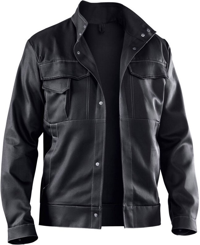 Kübler Jacke organiq schwarz Gr. 60