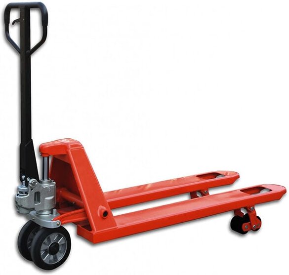 Matisère - Schmaler Handhubwagen ideal für enge Durchgänge - Gabeln 1150 x 450 mm - Tragfähigkeit 2,5 t - AC251150x450