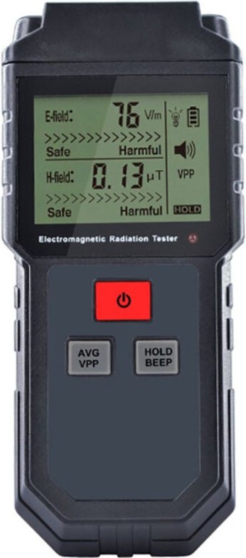 Portable Electromagnetic Radiation Tester Testeur de rayonnement électromagnétique Portable lcd numérique Portable Détec...