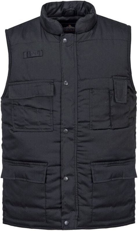 Schwarzes Shetland-Westen-XXL