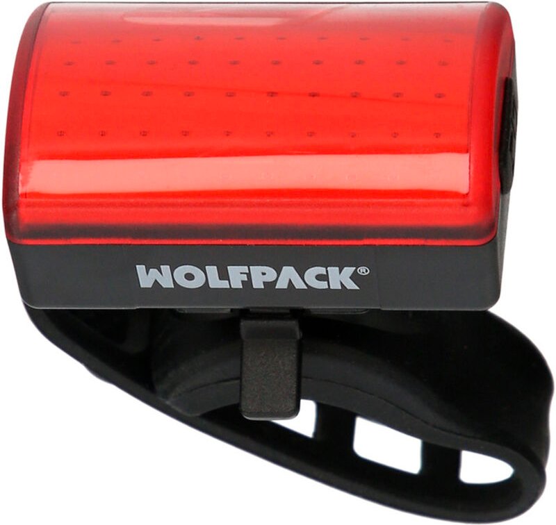 Wolfpack - Luz Led Trasera Para Bicicleta / Patinete 120 Lumenes (8 Modos) Bateria Recargable usb