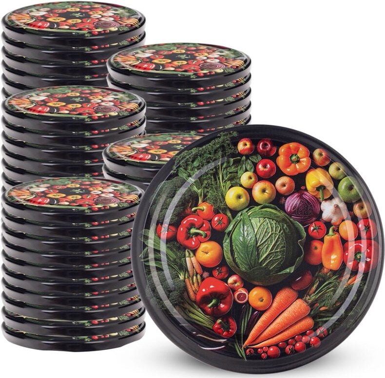 KADAX Deckel fi82 VE 50 Stück Gemüsemix 4 Neu