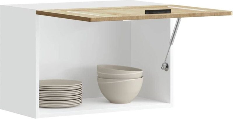 Küchen-Hängeschrank Porto Sonoma-Eiche Holzwerkstoff Vidaxl
