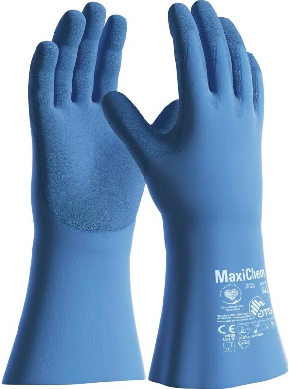 ATG - Chemikalien Schutzhandschuh MaxiChem® Größe 10 12 Paar