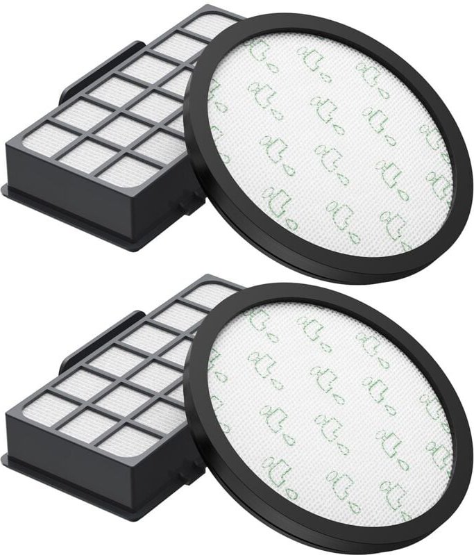 2er-Pack Filter für Rowenta Zyklonstaubsauger X-Trem Power RO6984EA RO7230EA RO7260EA RO6941EA RO6963EA RO6921EA RO6971E...