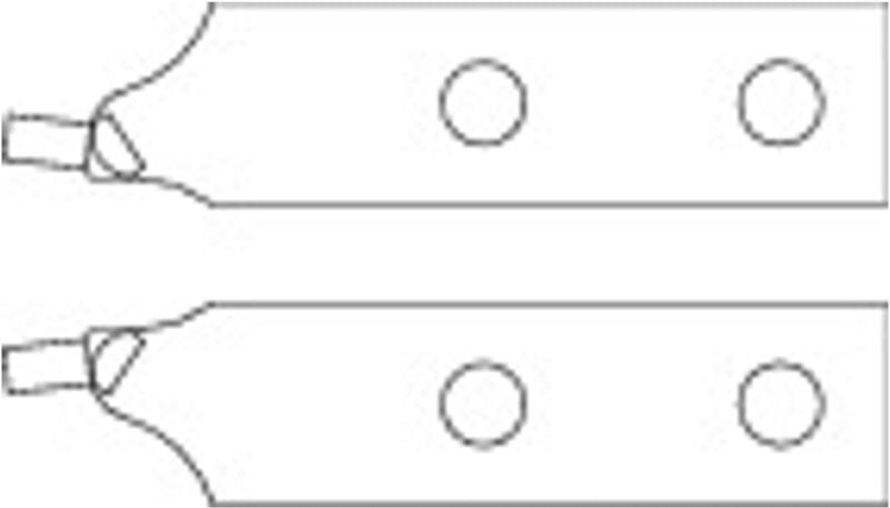 Gedore E-8000 A 51 Ersatzspitzen, Paar d 3,5 mm