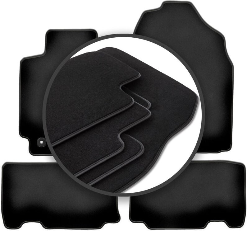 Premium-Fußmatten für: Toyota RAV4 IV Hybrid (2013-2019)