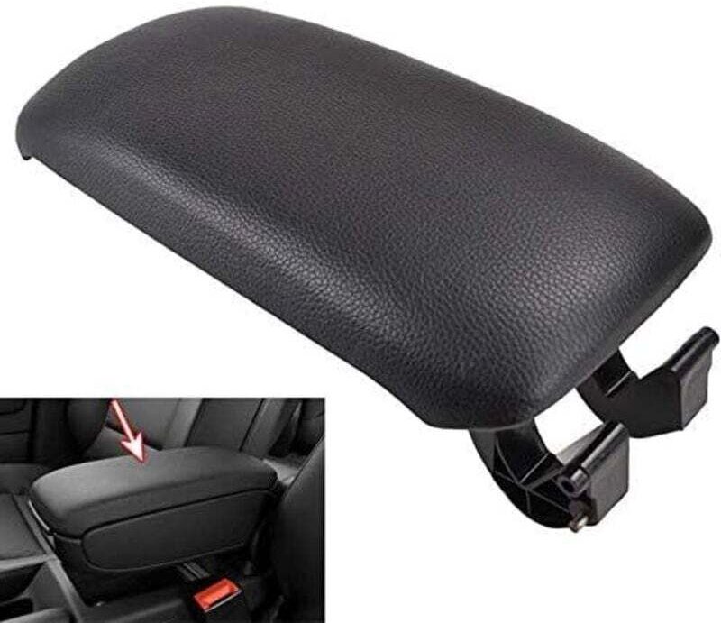 Thumbnail - Konsolenarmlehne passend für A3 8P/A5 2003–2013 8P0864245P, schwarze Abdeckung für den Deckel der Mittelkonsolenarmlehne...