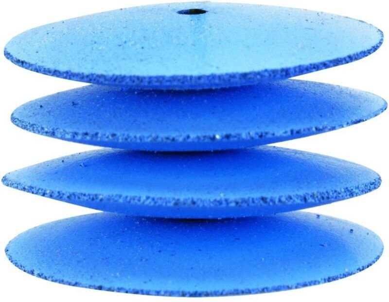 28293 elastische Silikonpolierer, Polierer in Linsen-Form 22mm, 10 Stück - Proxxon