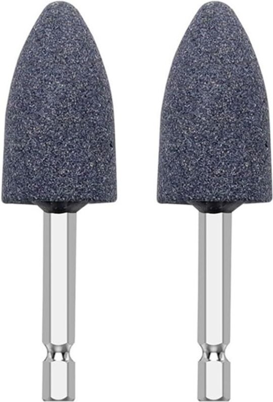 Sechskantgriff Schleifscheibe in Einzelteilen Elektrischer Schleifkopf Braunkorund-Schleifkopf Konischer Schleifkopf