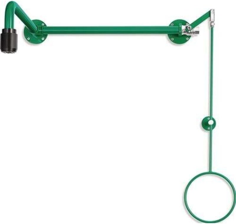 Notdusche Classicline m.Zugst.Über-Tür-Montage Anschl.3/4 ig Zoll b-safety