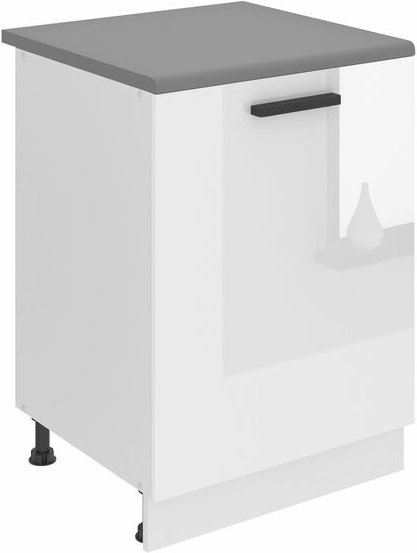 Unterschrank Küche, Küchenunterschrank 60 cm Breite. sd Küchenunterschrank mit Arbeitsplatte. Küchenschrank mit 1 Tür, W...