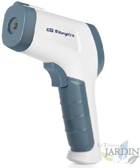 Orbegozo Infrarot-Thermometer. 2 Betriebsmodi: körper (32-43ºC) und oberflächen (0-100ºC).
