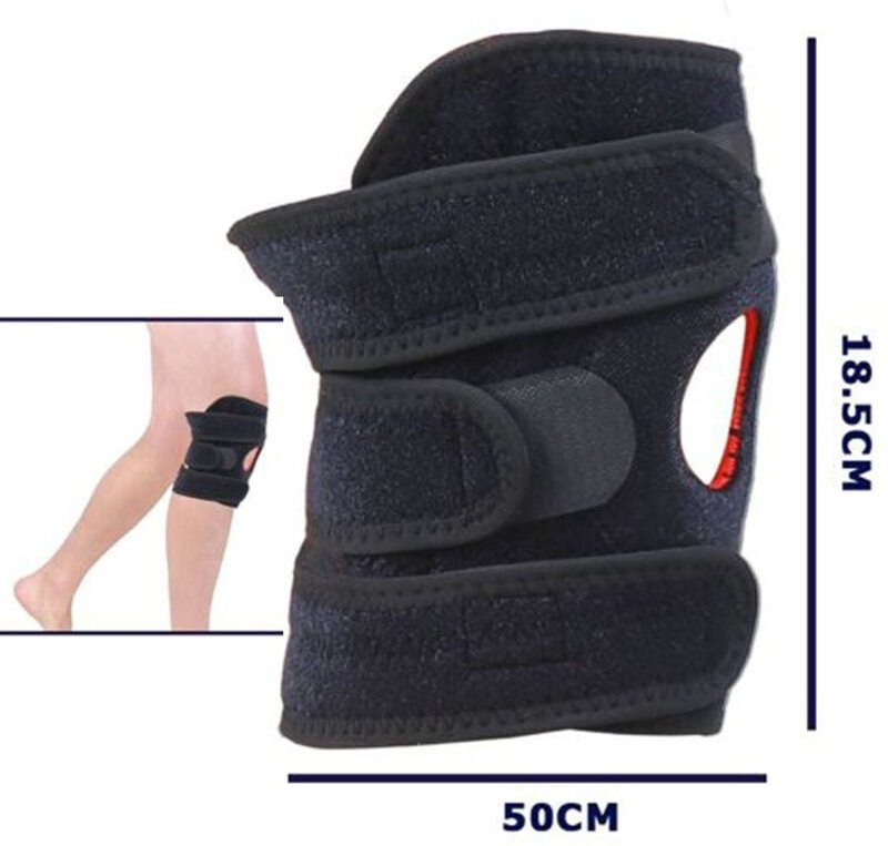 Trade Shop - doppelte knie-stütze unterstützung läufer band patella sehne -