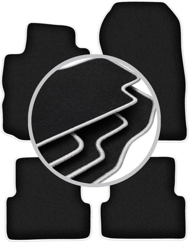 Thumbnail - CARLUX-SILVER Autofußmatten für: Renault Modus Minivan (2004-2012)