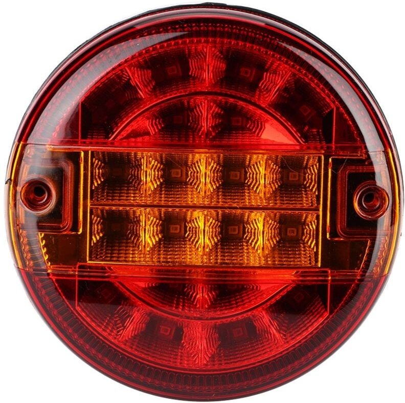 5' rundes LED-Rücklicht für Anhänger, lkw, Busse, Spezialfahrzeuge, universell kompatible Bremsblinker