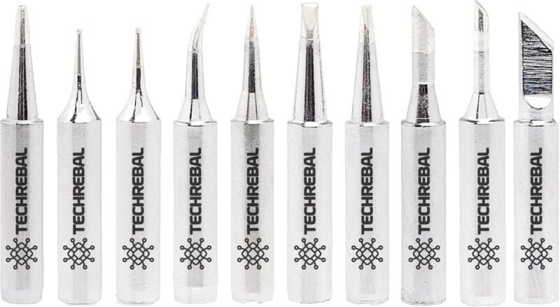 Spitzen 900M 10 Stk. TECHREBAL-LOGO AUS ALUMINIUM