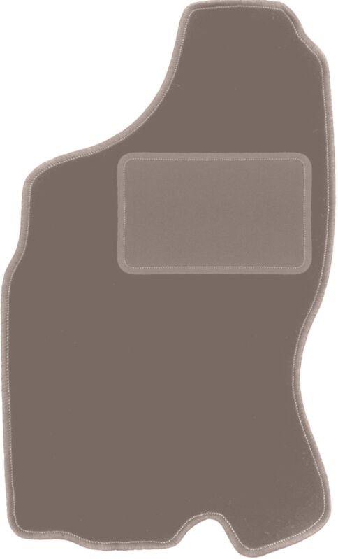 Beige Fahrermatte für: Volkswagen Phaeton Long Limousine (2002-2012)