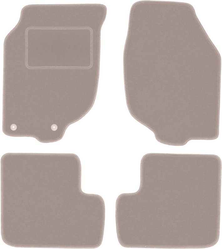 Beige Veloursmatten für: Rover 25 Fließheck (1999-2005)