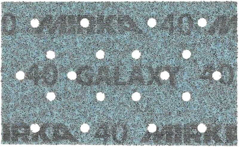 Galaxy 81 mm x 133 mm Grip Multifit Schleifstreifen P80 - P320, 50 Stück, Körnung: K120 Körnung, Packungsinhalt: 50 Stüc...