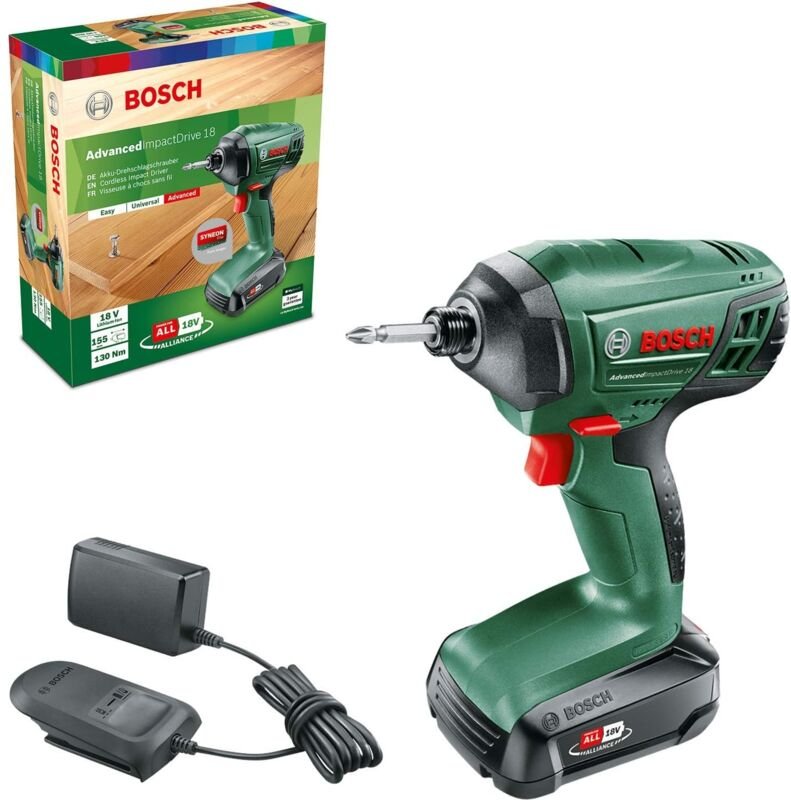 Bosch - Akku Drehschlagschrauber AdvancedImpactDrive 18 (1 Akku, 18 Volt System)