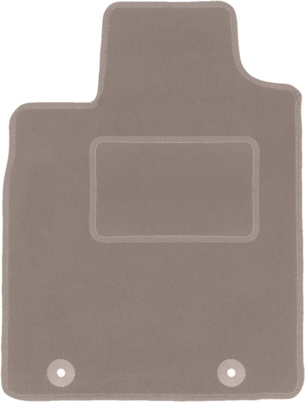 Beige Fahrermatte für: Dacia Logan Kombi, Limousine (2004-2012)